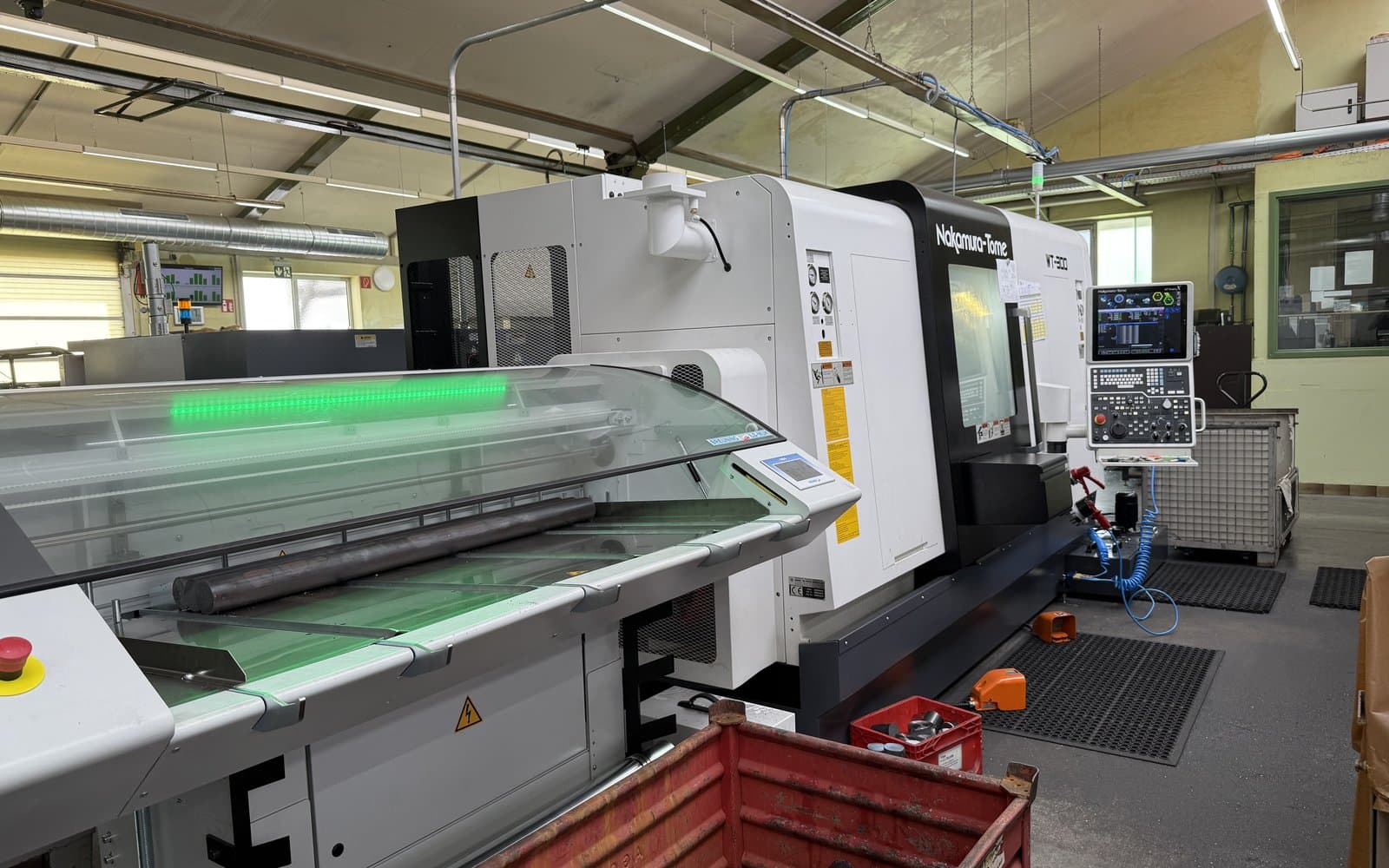 Nakamura-Tome WT-300 CNC-Drehmaschine bei FBR in Kirchhaslach